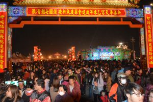 2016 年新港奉天宮舉辦的《百年大醮》是宗教界的年度盛事。圖│吳瑞明提供