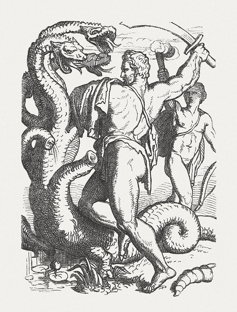 希臘神話九頭蛇的再生能力：砍了一個我，還有千千萬萬個我。圖│iStock