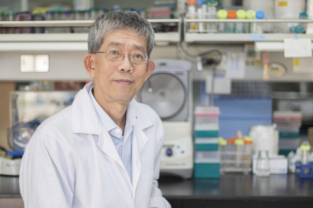 十年來在中研院農生中心進行水稻、蝴蝶蘭等作物的分子生物學研究,施明哲期許:「我們不只是要跟國際接軌,我們是要打世界盃的!」圖│研之有物