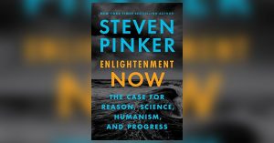 世界是在變好或變糟？《Enlightenment Now：The Case for Reason, Science, Humanism, and Progress》書中，作者 Steven Pinker 用理性和資料來判斷。 圖│Viking 出版社