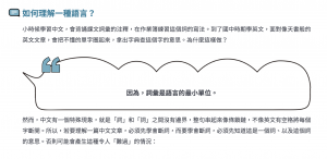 介面巧思一：提醒重點的雲朵框框。 圖片出處│斷開中文的鎖鍊！自然語言處理 (NLP)