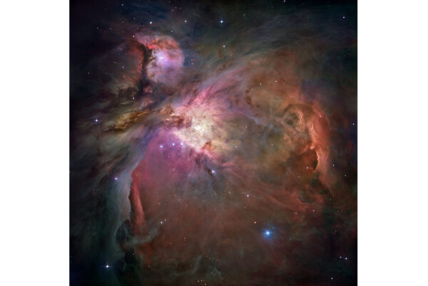 美麗的獵戶座星雲，其恆星形成區有著富含複雜分子的熱微核。圖│Wikimedia Commons