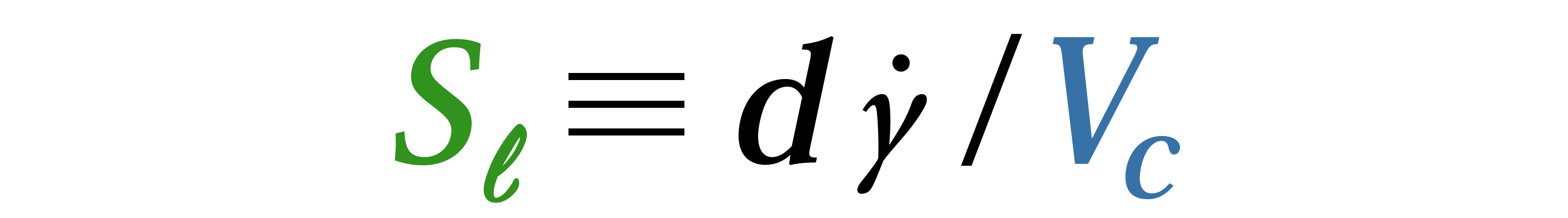 S<sub>ℓ</sub> 代表 slipperiness，定義為顆粒直徑（d）乘上切變率，再除以臨界速度（V<sub>C</sub>）。 圖│研之有物