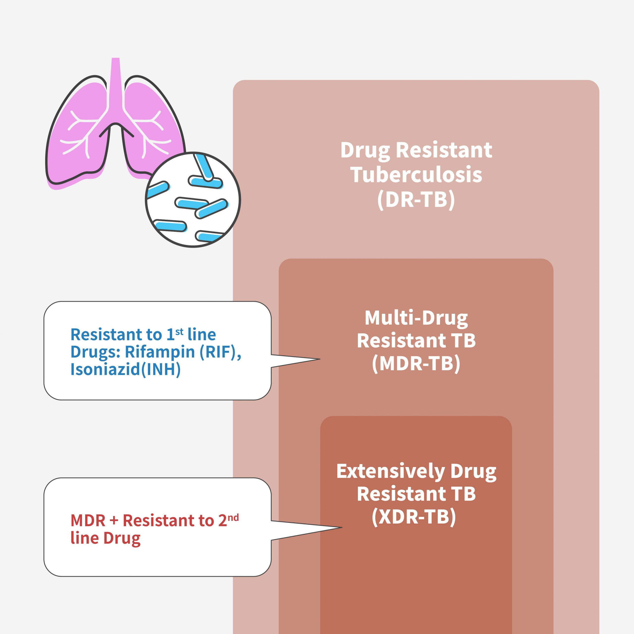 Drug resistance poses a significant challenge in tuberculosis today. Image | Research For You. (Source | Dr. Lowary)